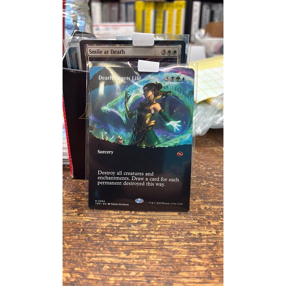 MTG5004 Magic: the Gathering Death Begets Life card from the Tarkir: Dragonstorm